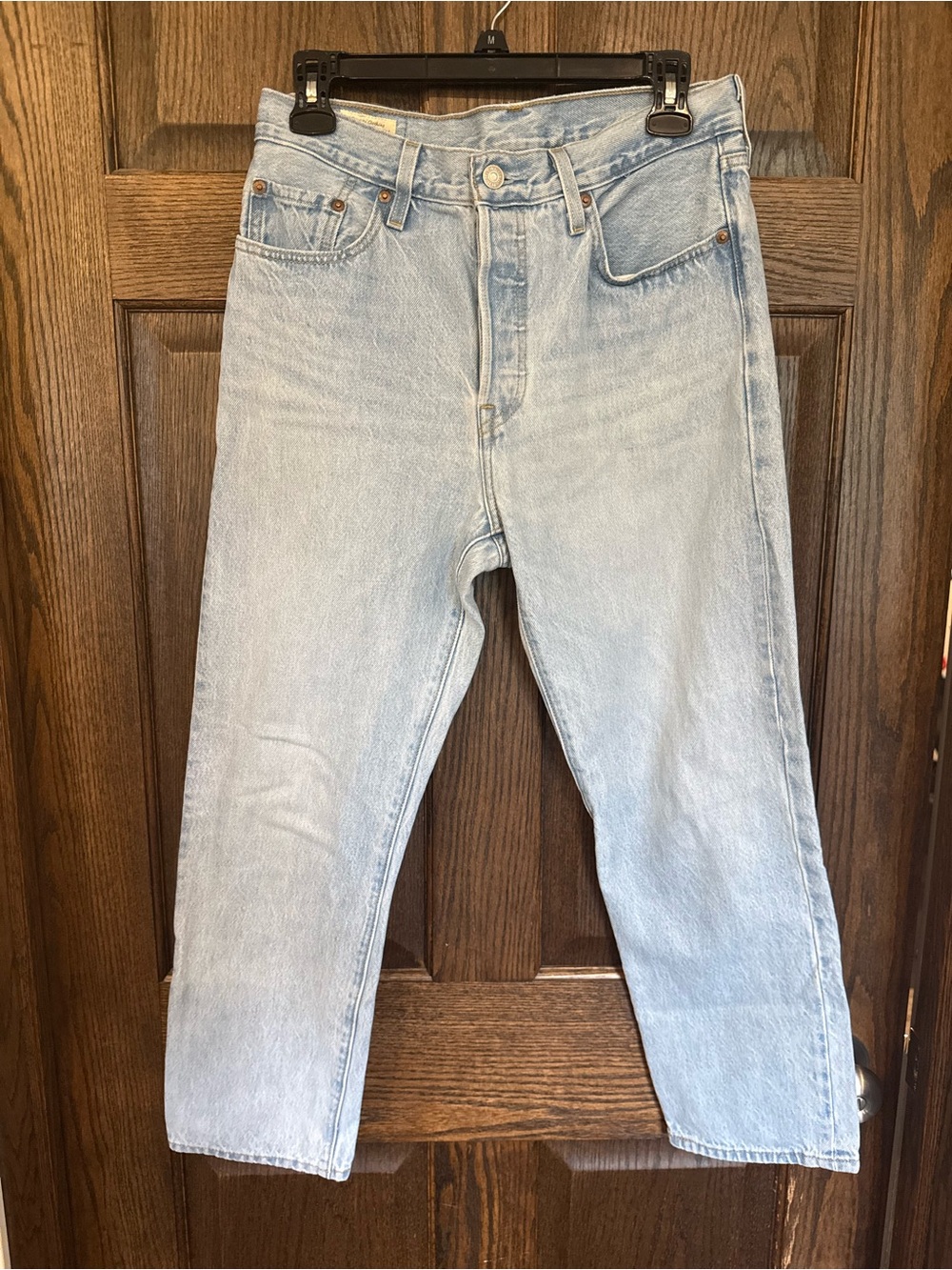 Vintage Levi’s 501 Button FlyLight Blue Women’s Jeans - Classic Straight Fit
